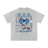 Acid Wash Oversize T-Shirt - 250 GSM ODMPOD