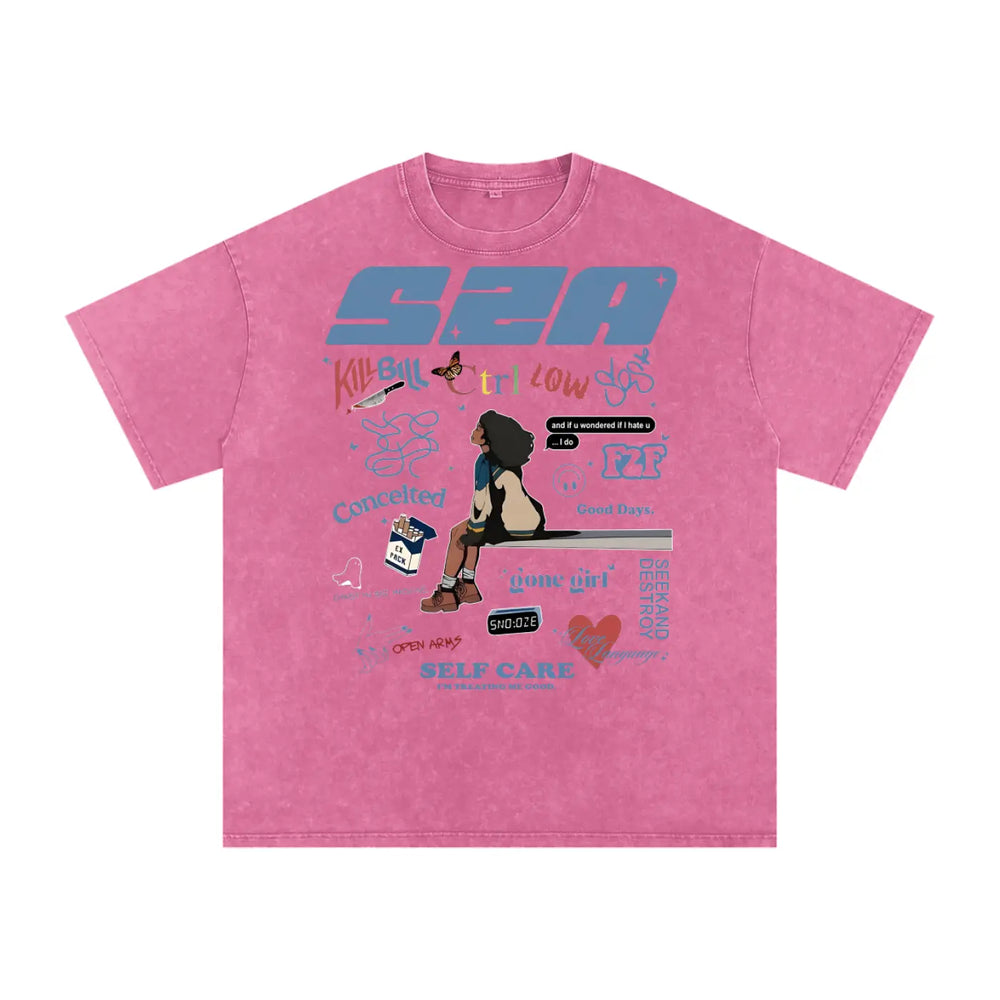 Acid Wash Oversize T-Shirt - 250 GSM ODMPOD