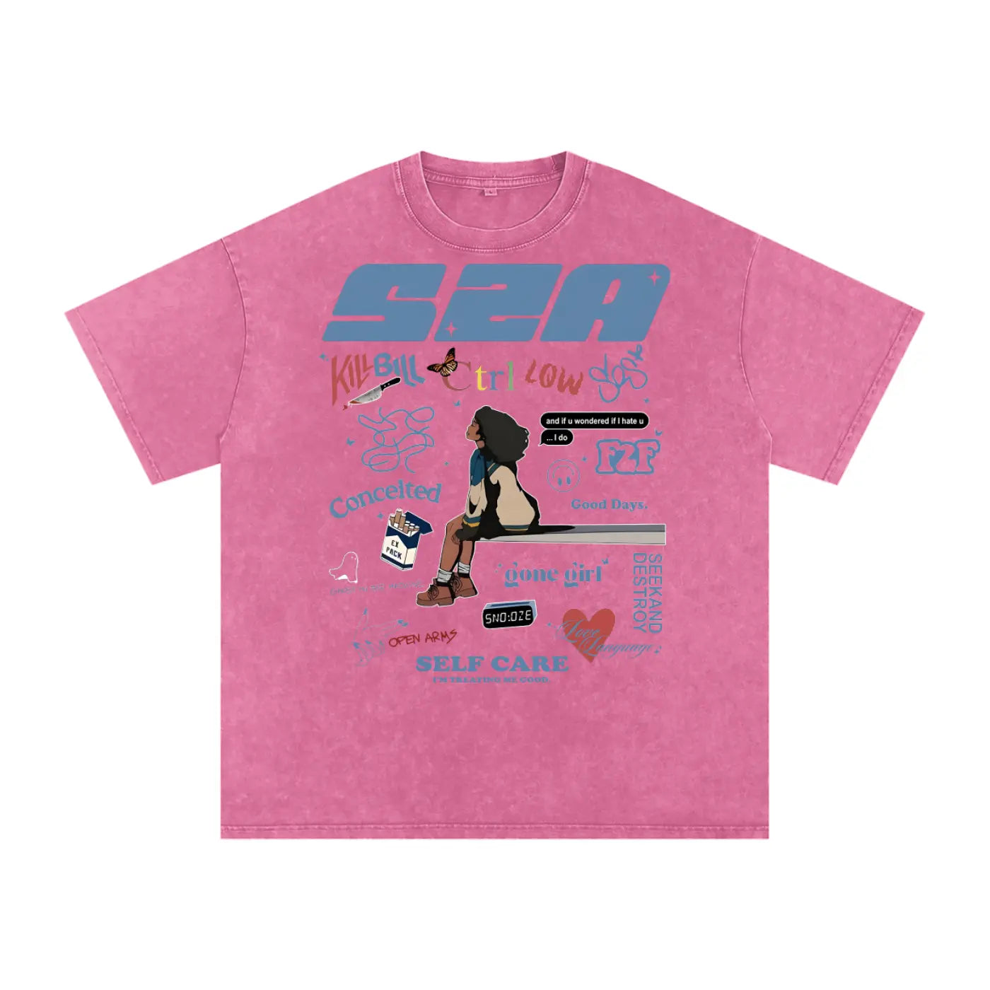 Acid Wash Oversize T-Shirt - 250 GSM ODMPOD