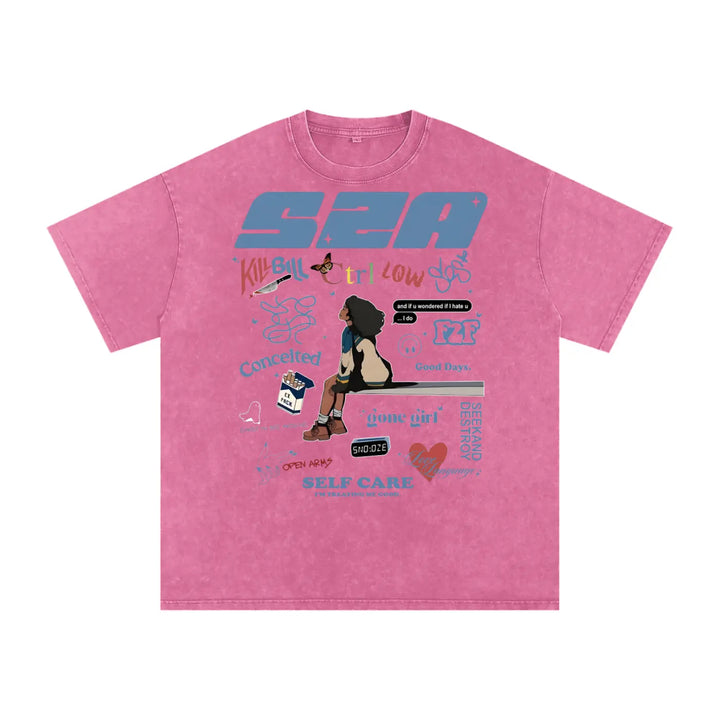 Acid Wash Oversize T-Shirt - 250 GSM ODMPOD