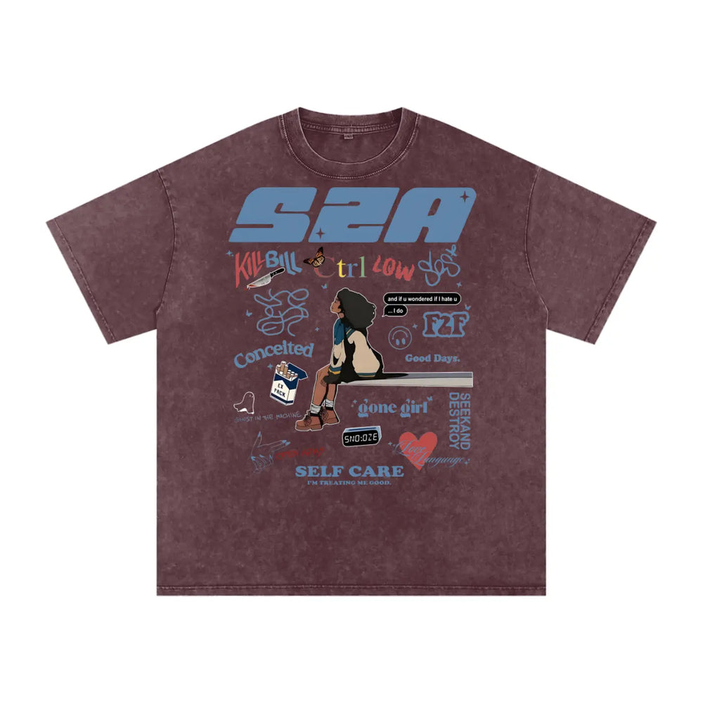 Acid Wash Oversize T-Shirt - 250 GSM ODMPOD