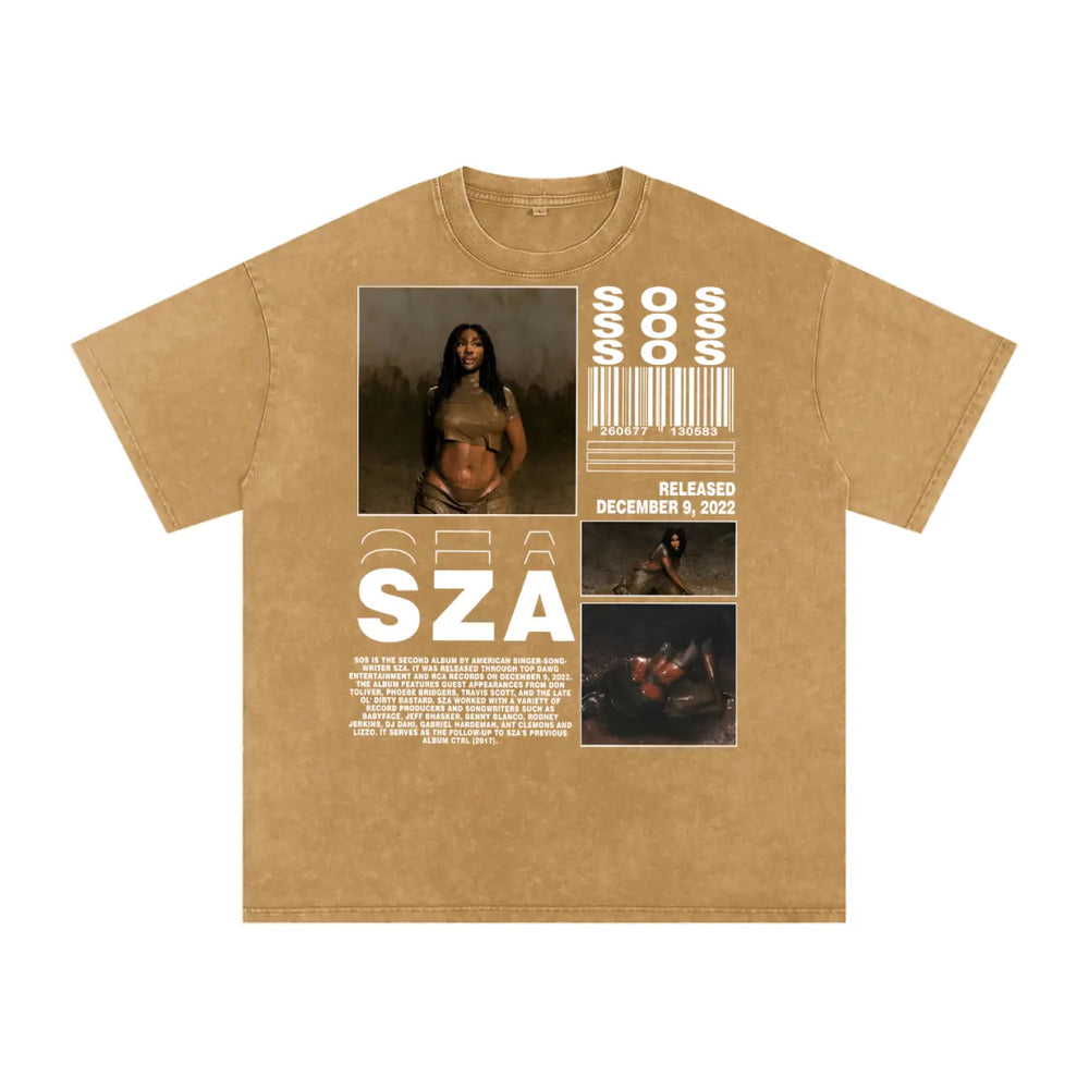Acid Wash Oversize T-Shirt - 250 GSM ODMPOD
