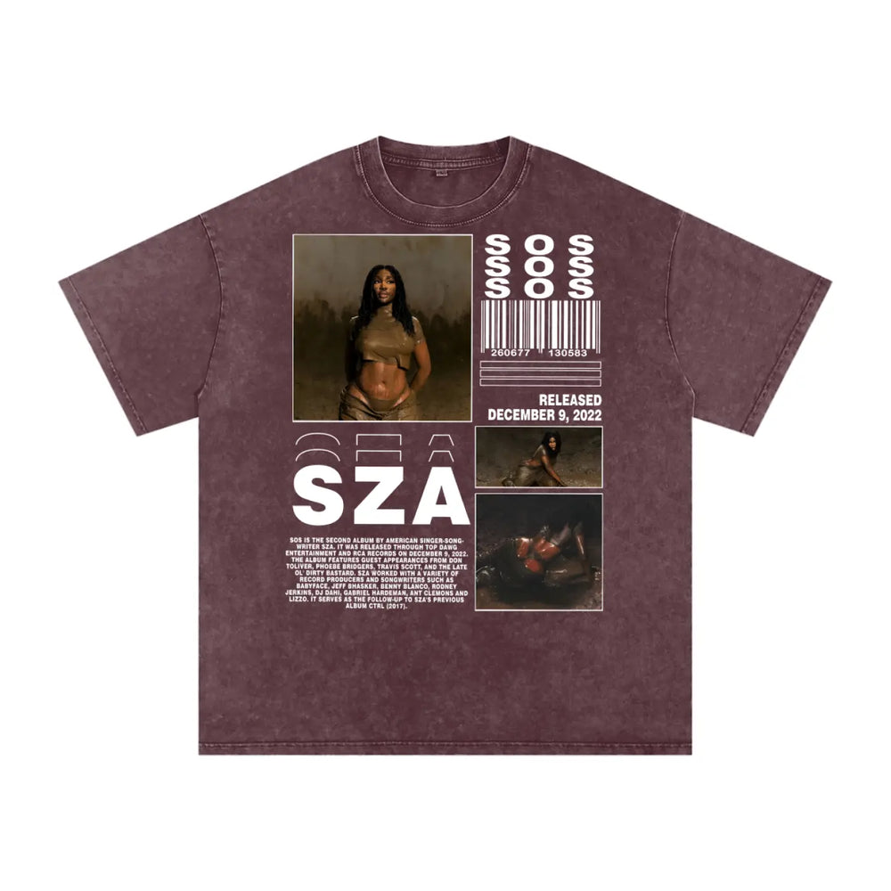 Acid Wash Oversize T-Shirt - 250 GSM ODMPOD