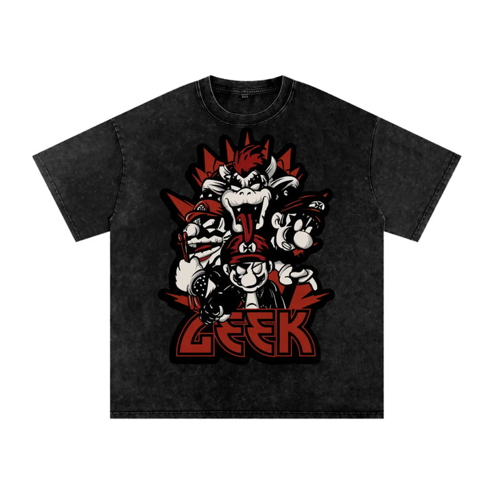 Acid Wash Oversize T-Shirt - 250 GSM ODMPOD