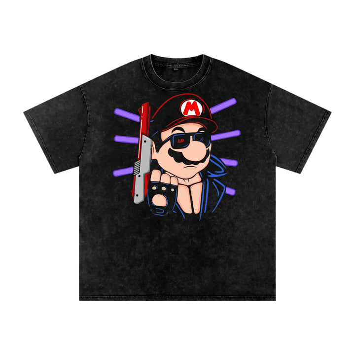 Acid Wash Oversize T-Shirt - 250 GSM ODMPOD