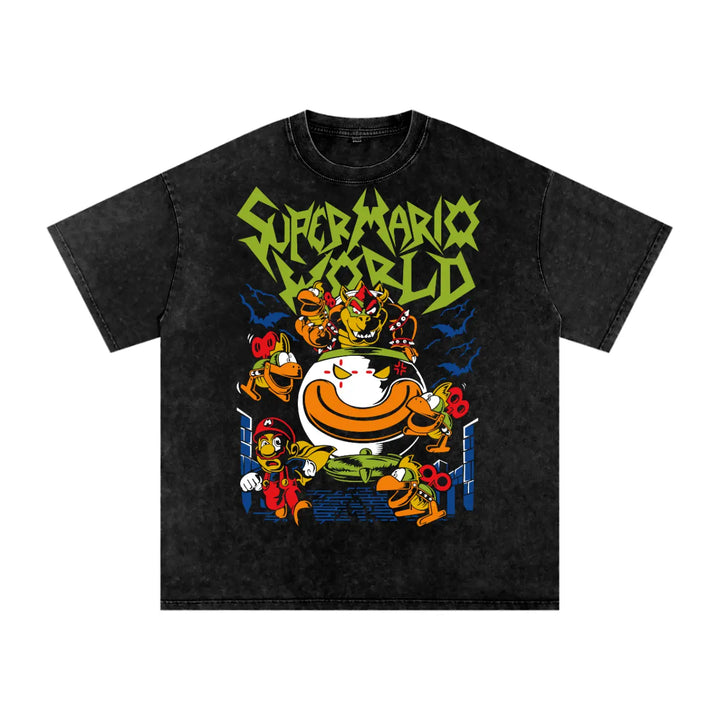 Acid Wash Oversize T-Shirt - 250 GSM ODMPOD