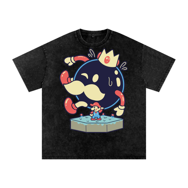Acid Wash Oversize T-Shirt - 250 GSM ODMPOD