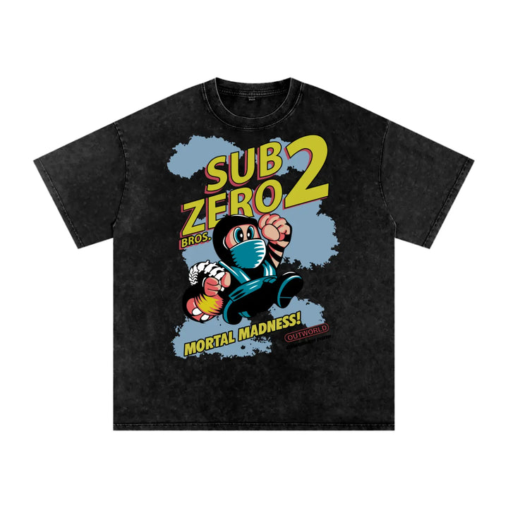 Acid Wash Oversize T-Shirt - 250 GSM ODMPOD