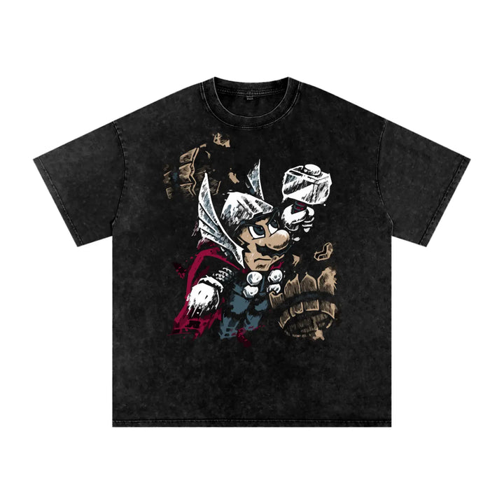 Acid Wash Oversize T-Shirt - 250 GSM ODMPOD