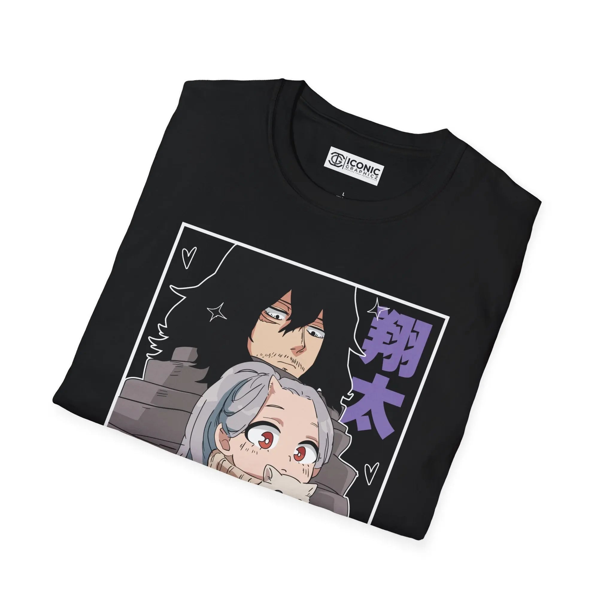 Aizawa x Eri My hero academia T-Shirt Printify