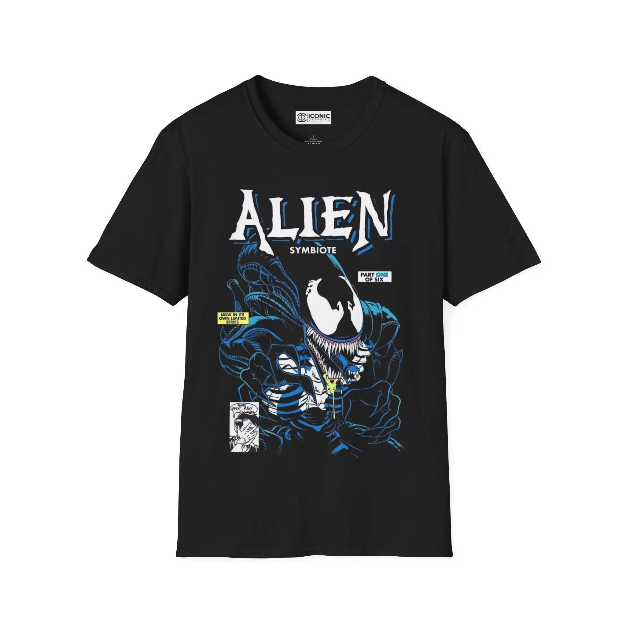 Alien and Venom T-Shirt Printify