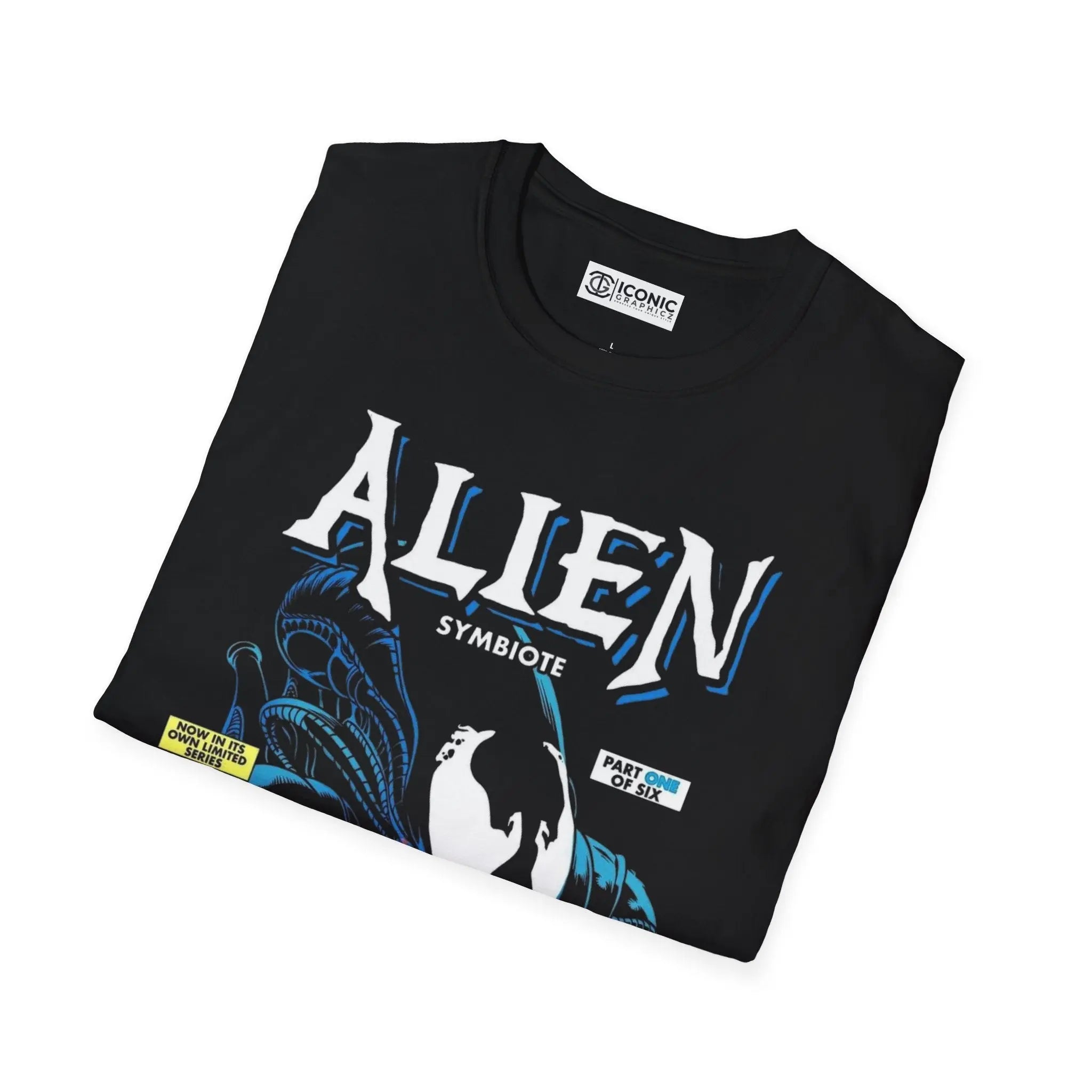 Alien and Venom T-Shirt Printify