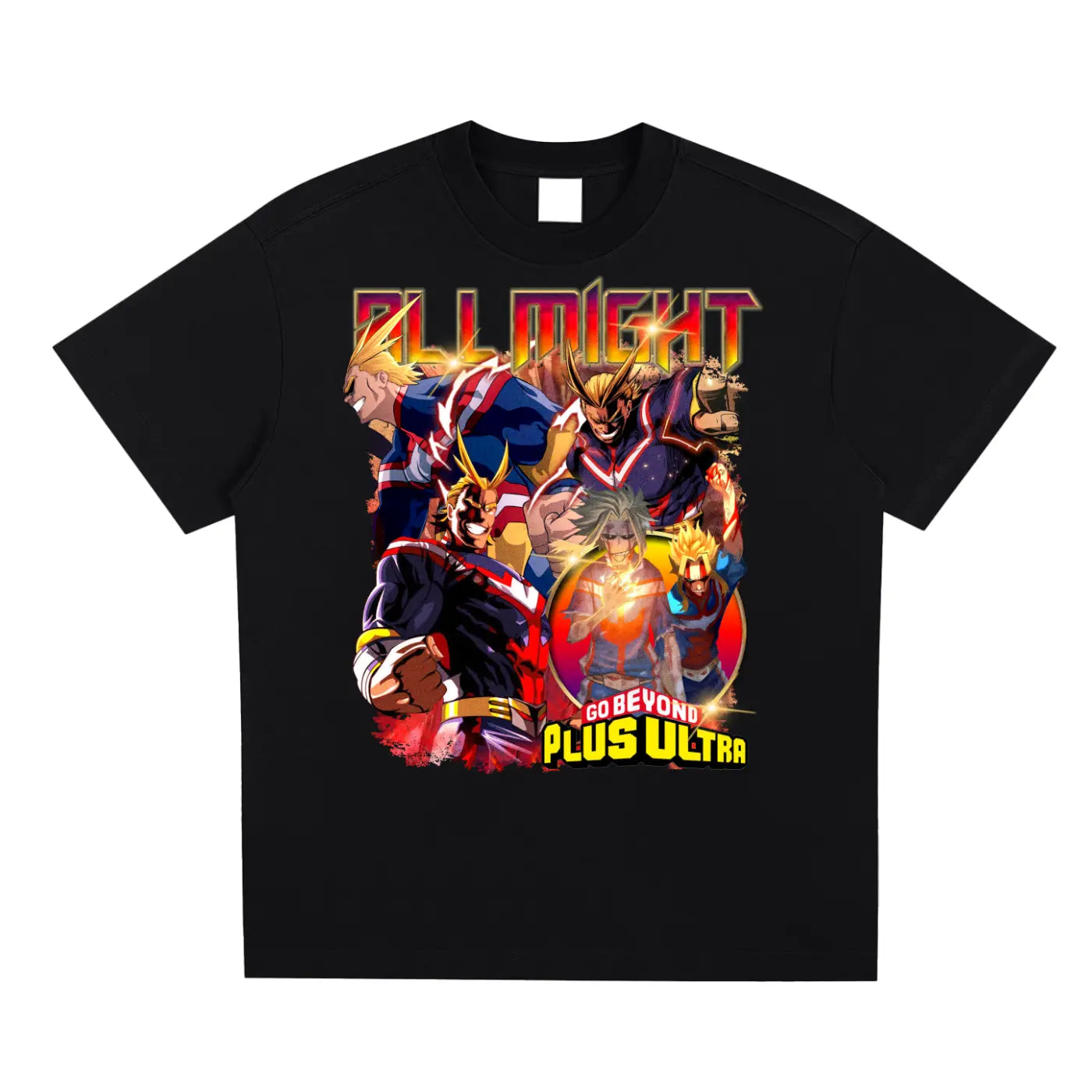 All Might My Hero Academia Sorona Quick-Dry Cooling T-shirt ODMPOD
