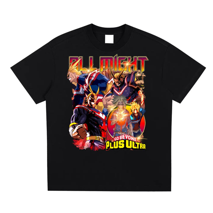 All Might My Hero Academia Sorona Quick-Dry Cooling T-shirt ODMPOD