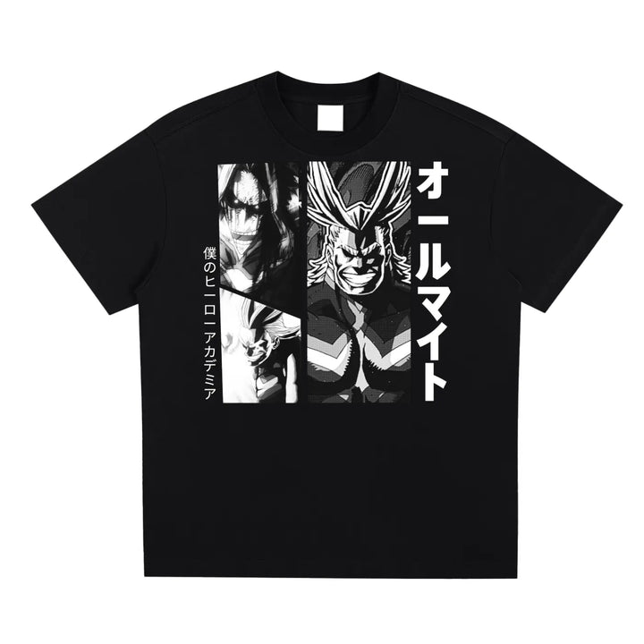 All Might My hero Academia Sorona Quick-Dry Cooling T-shirt ODMPOD