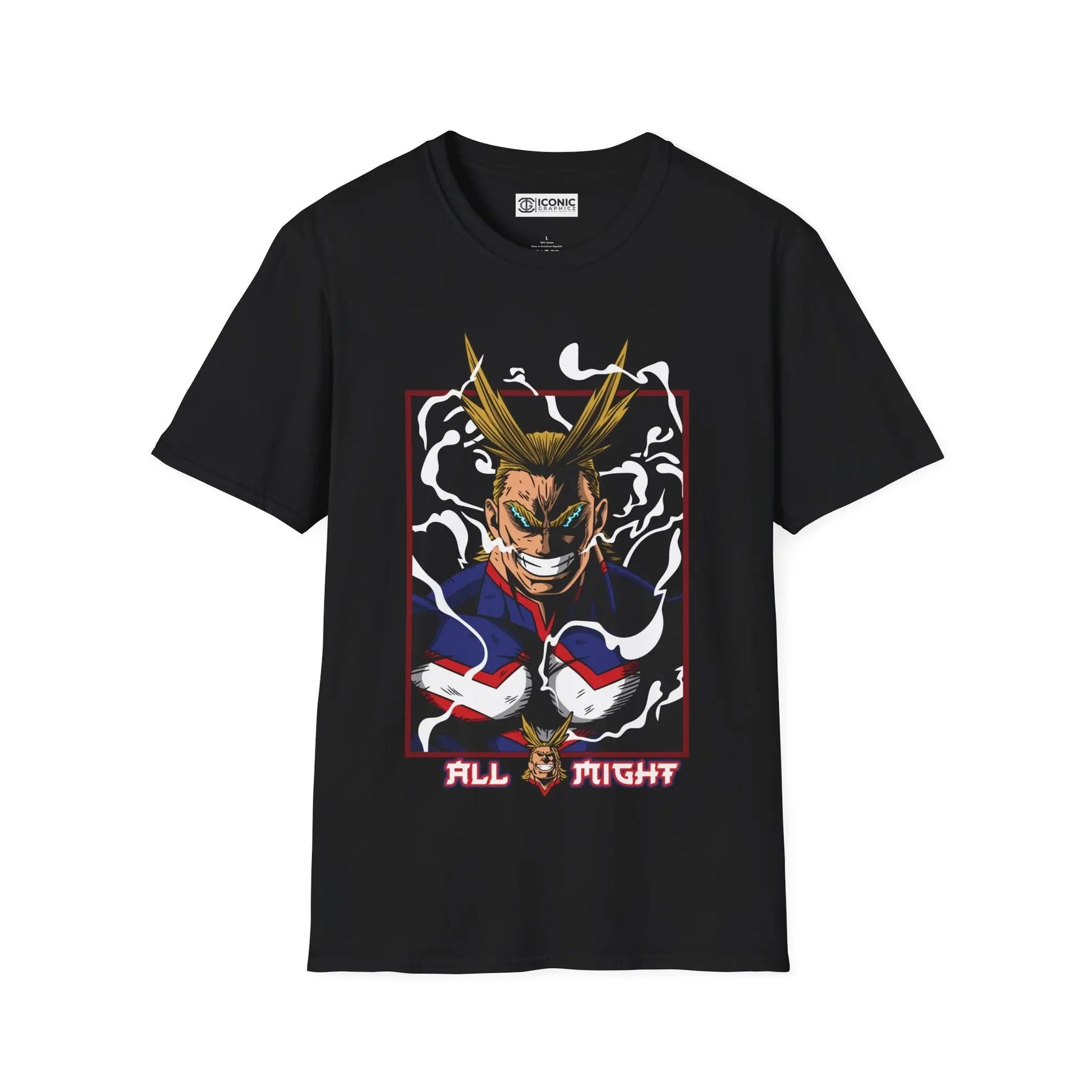 All Might My hero academia T-Shirt Printify