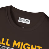 All Might My hero academia T-Shirt - IGZ Clothing  - All Might Unisex Softstyle T-Shirt Best Price 26 at IGZ Clothing 