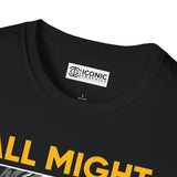 All Might My hero academia T-Shirt - IGZ Clothing  - All Might Unisex Softstyle T-Shirt Best Price 26 at IGZ Clothing 