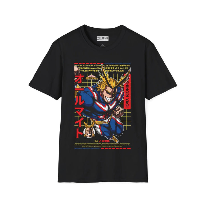 Almight My hero academia T-Shirt Printify