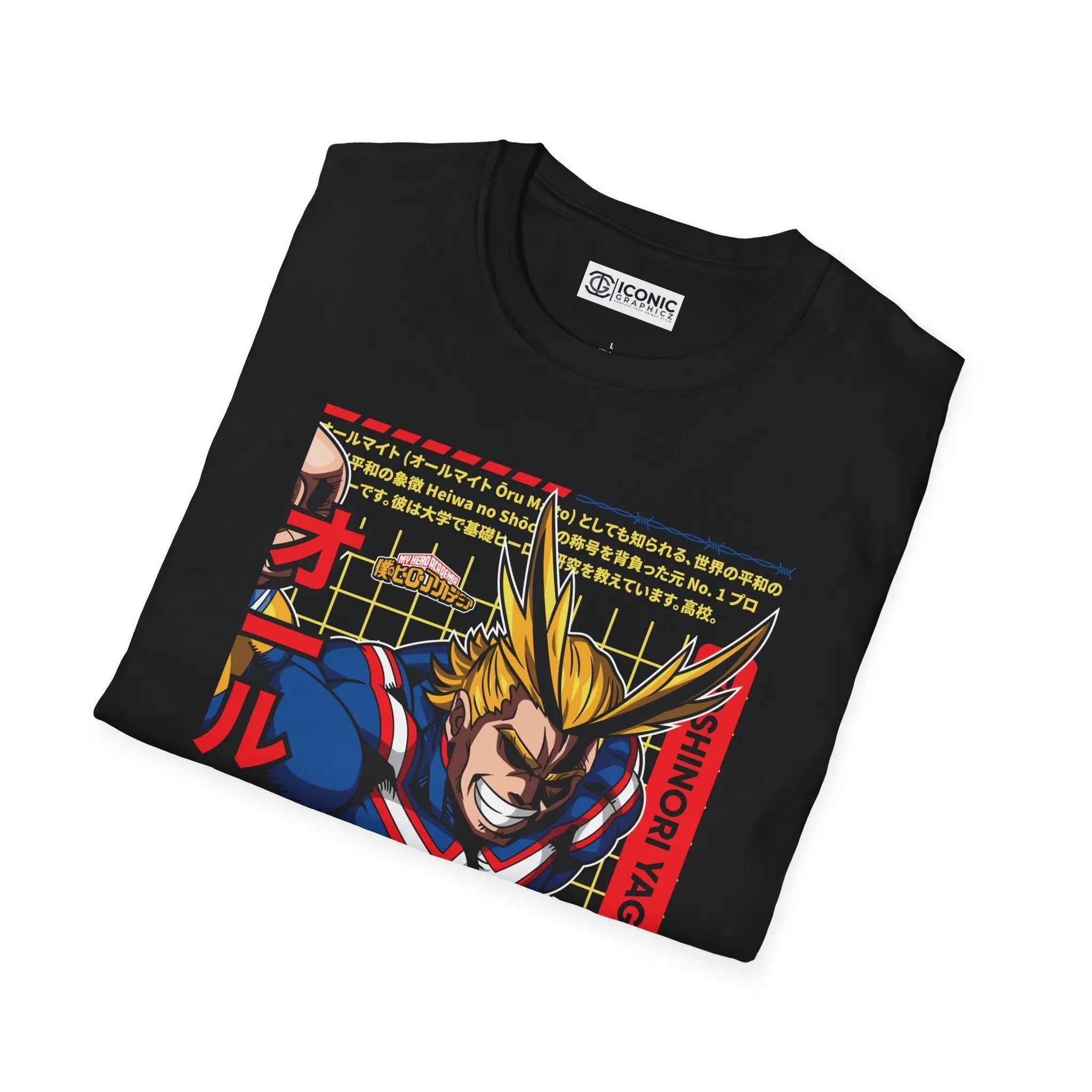 Almight My hero academia T-Shirt Printify