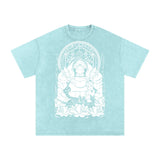 Alphonse Fullmetal Alchemist Acid Wash Oversize T-Shirt ODMPOD