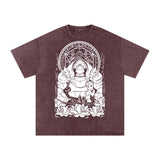 Alphonse Fullmetal Alchemist Acid Wash Oversize T-Shirt ODMPOD