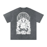 Alphonse Fullmetal Alchemist Acid Wash Oversize T-Shirt ODMPOD