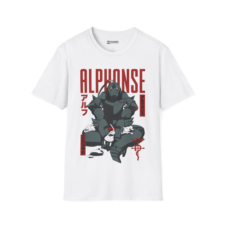 Alphonse Fullmetal Alchemist T-Shirt - IGZ Clothing  - Alphonse Unisex Softstyle T-Shirt Best Price 26 at IGZ Clothing 