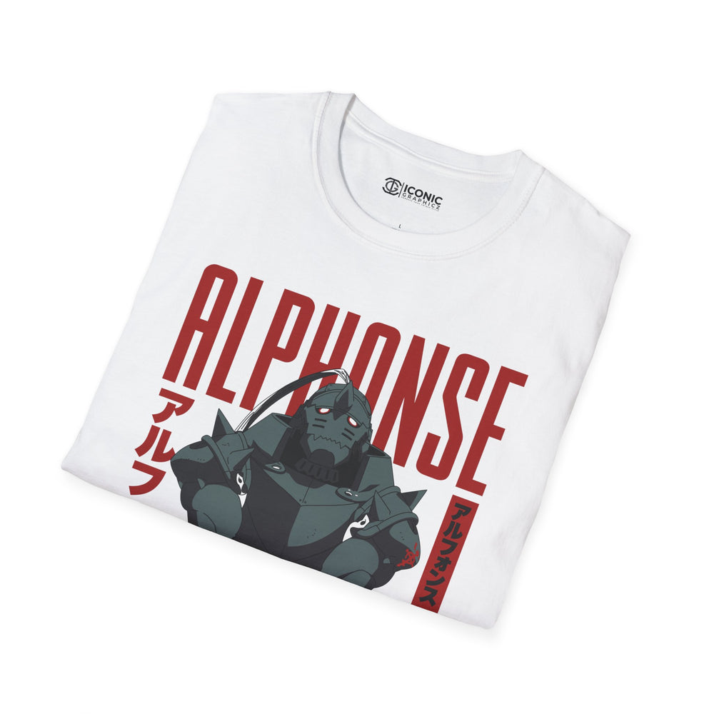 Alphonse Fullmetal Alchemist T-Shirt - IGZ Clothing  - Alphonse Unisex Softstyle T-Shirt Best Price 26 at IGZ Clothing 