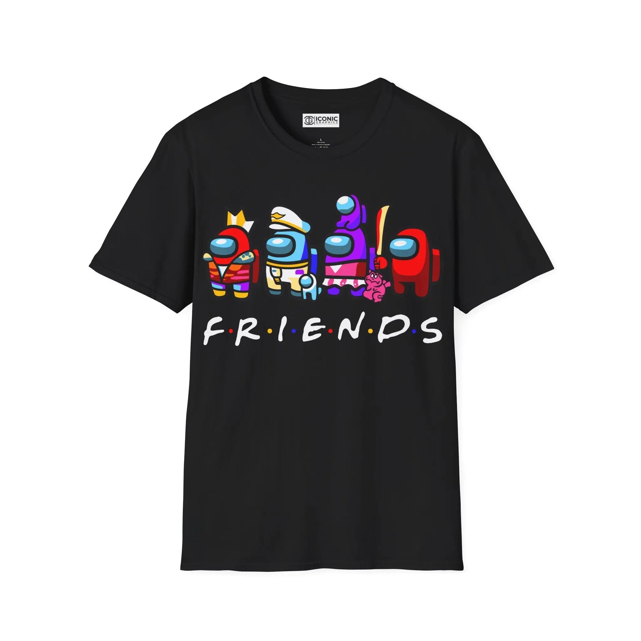 Among Us Friends T-Shirt Printify