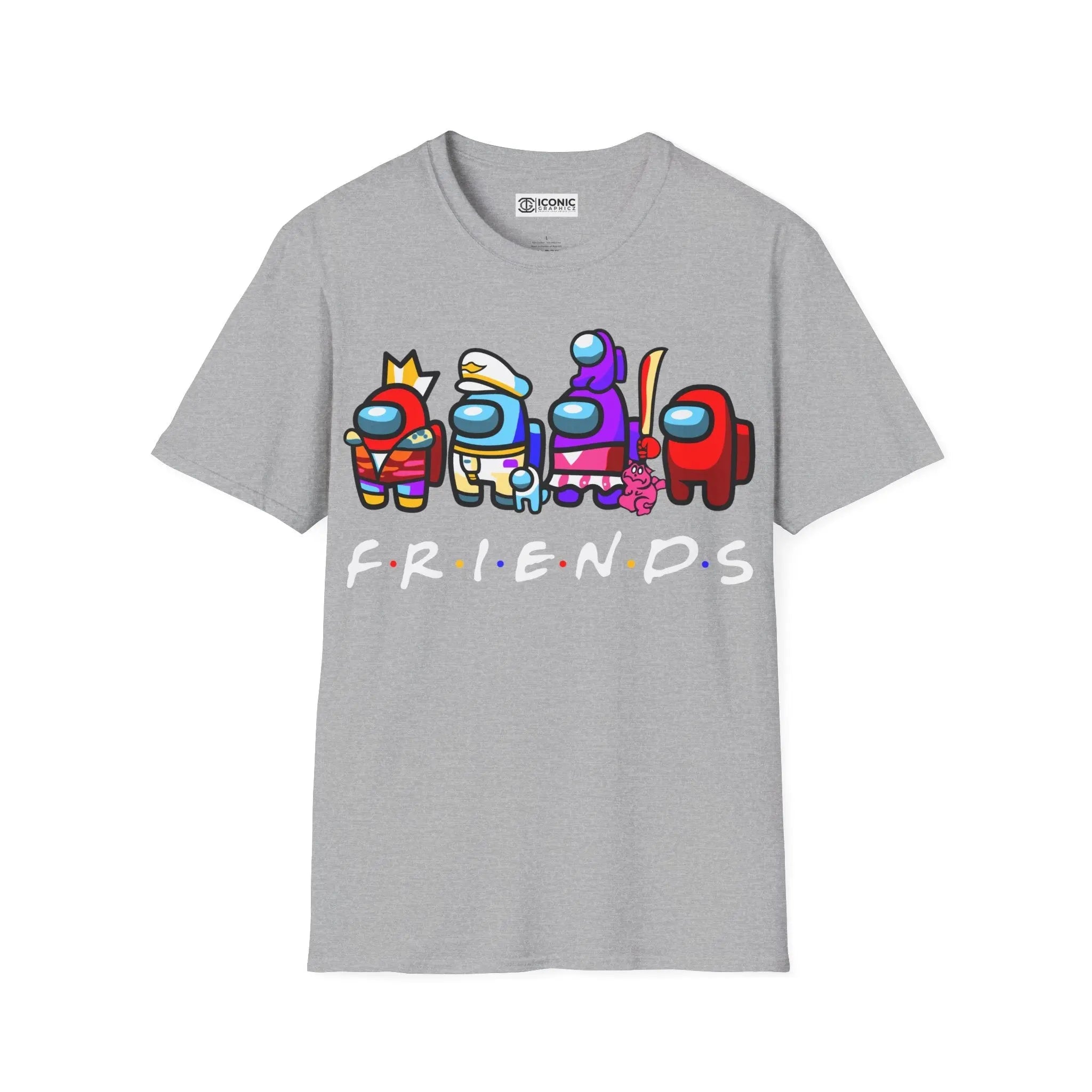 Among Us Friends T-Shirt Printify