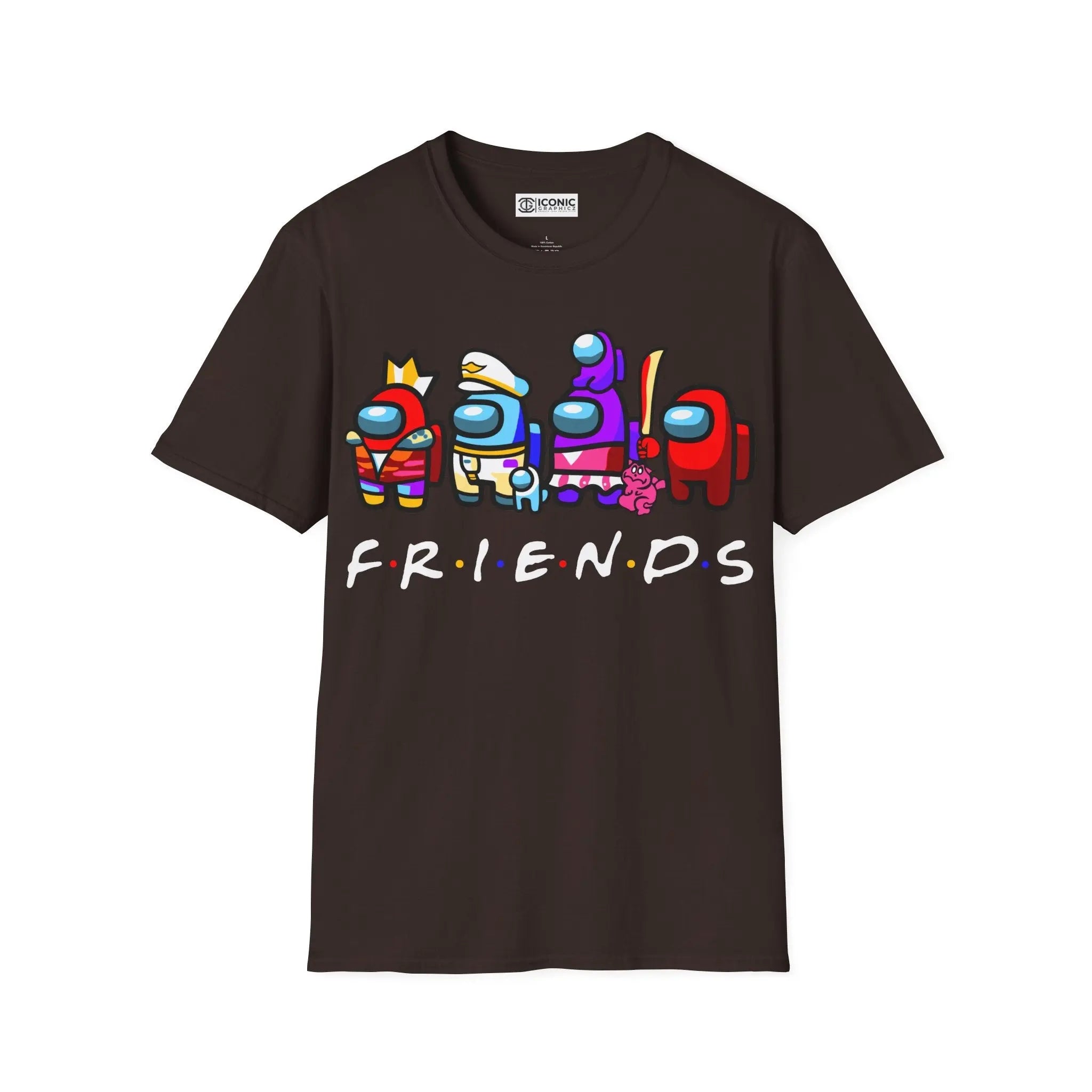Among Us Friends T-Shirt Printify