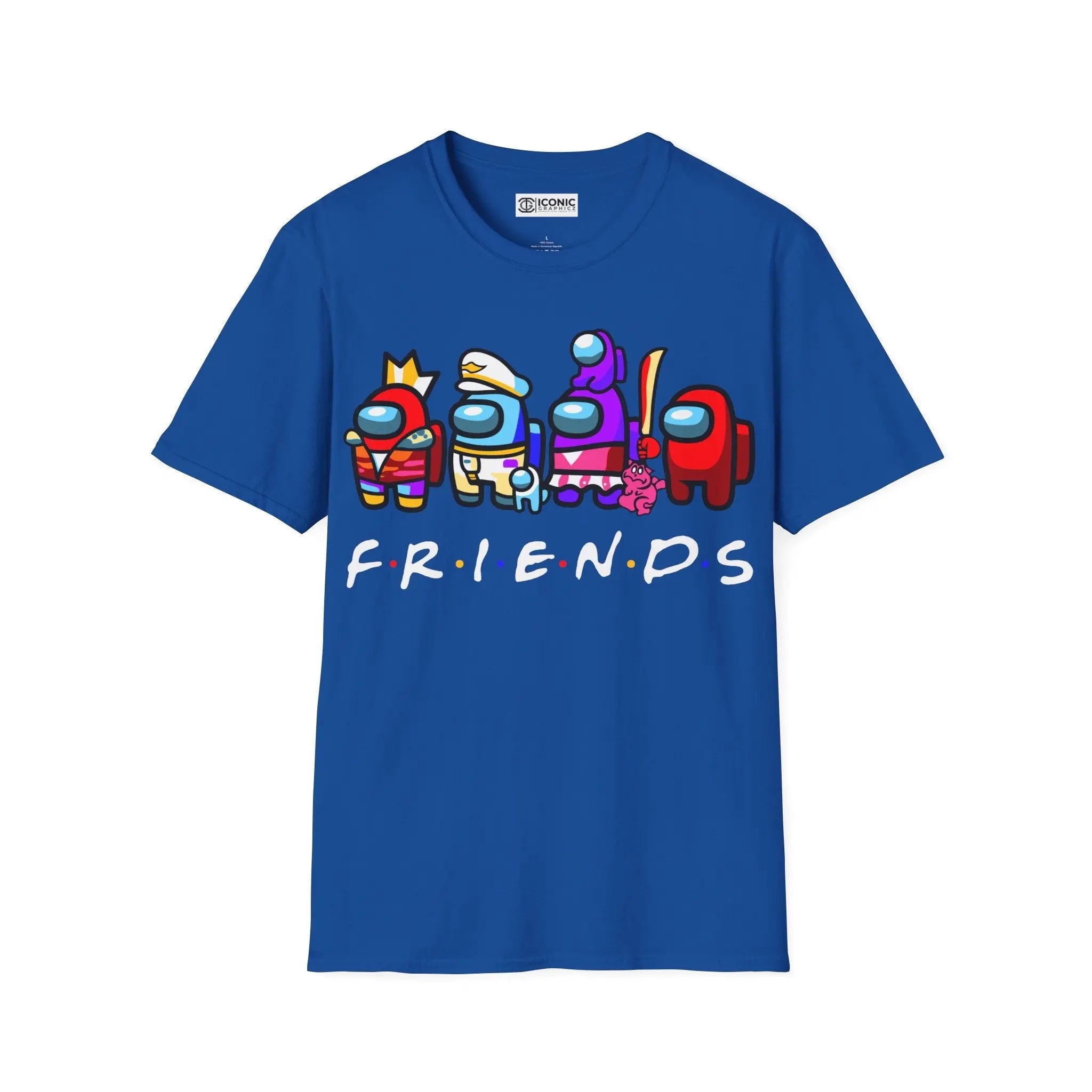 Among Us Friends T-Shirt Printify