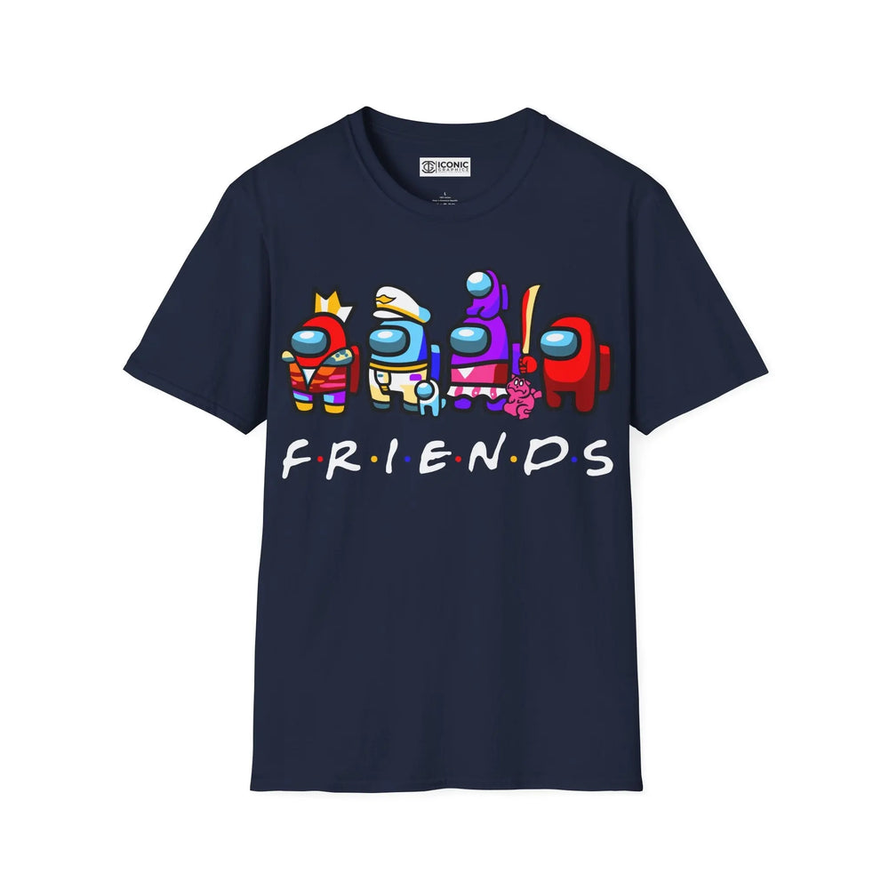 Among Us Friends T-Shirt Printify