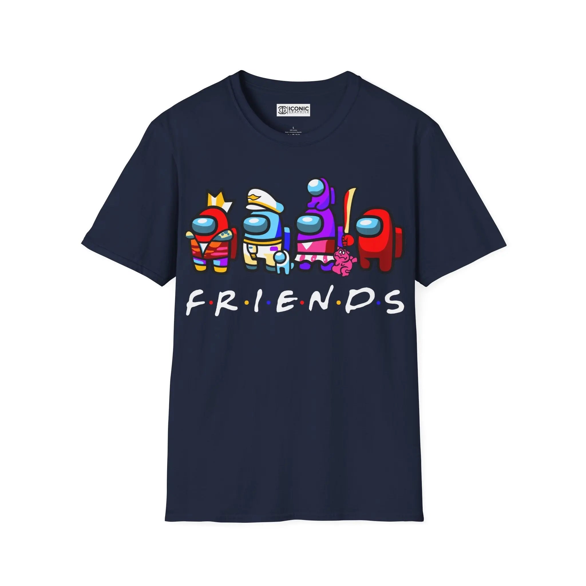 Among Us Friends T-Shirt Printify