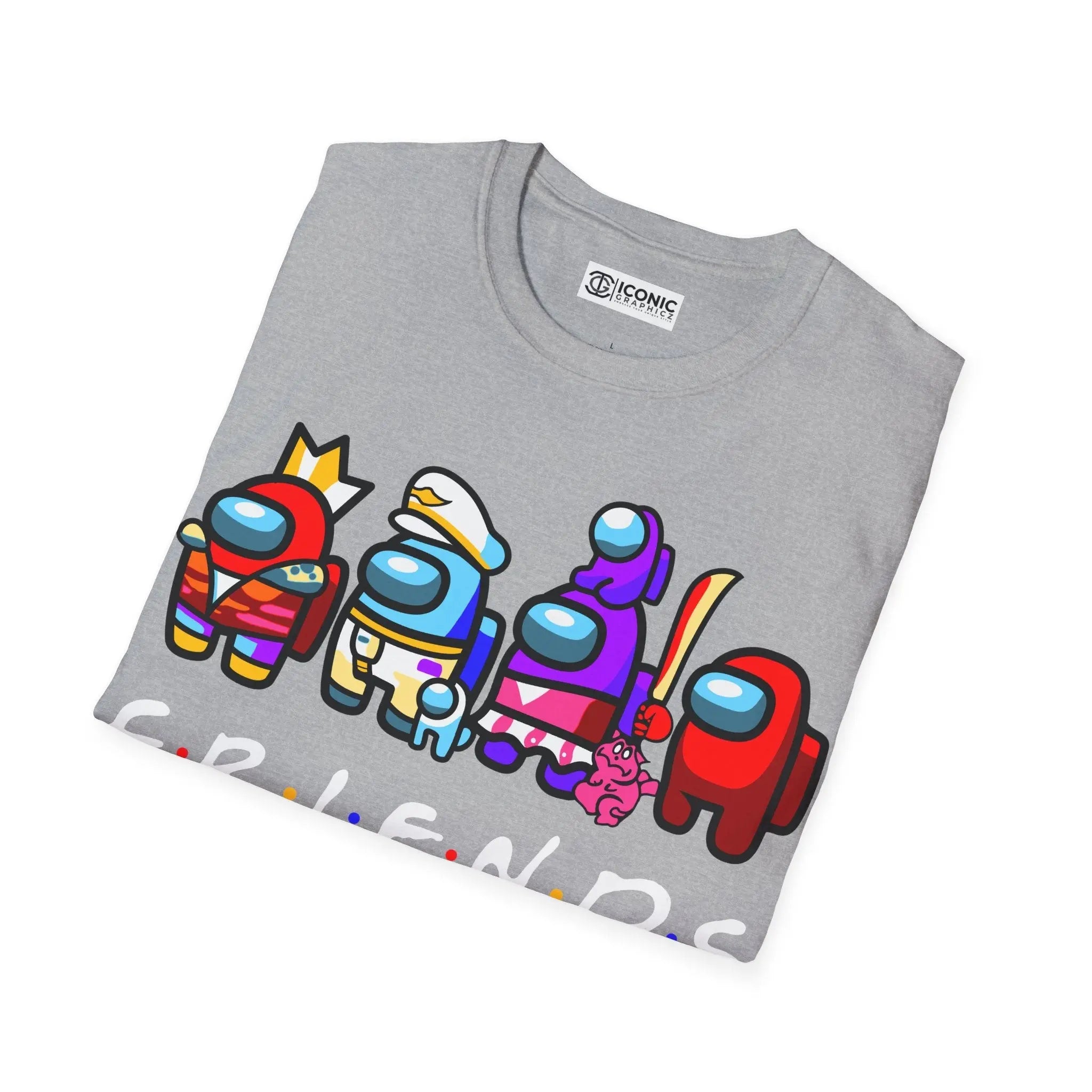 Among Us Friends T-Shirt Printify