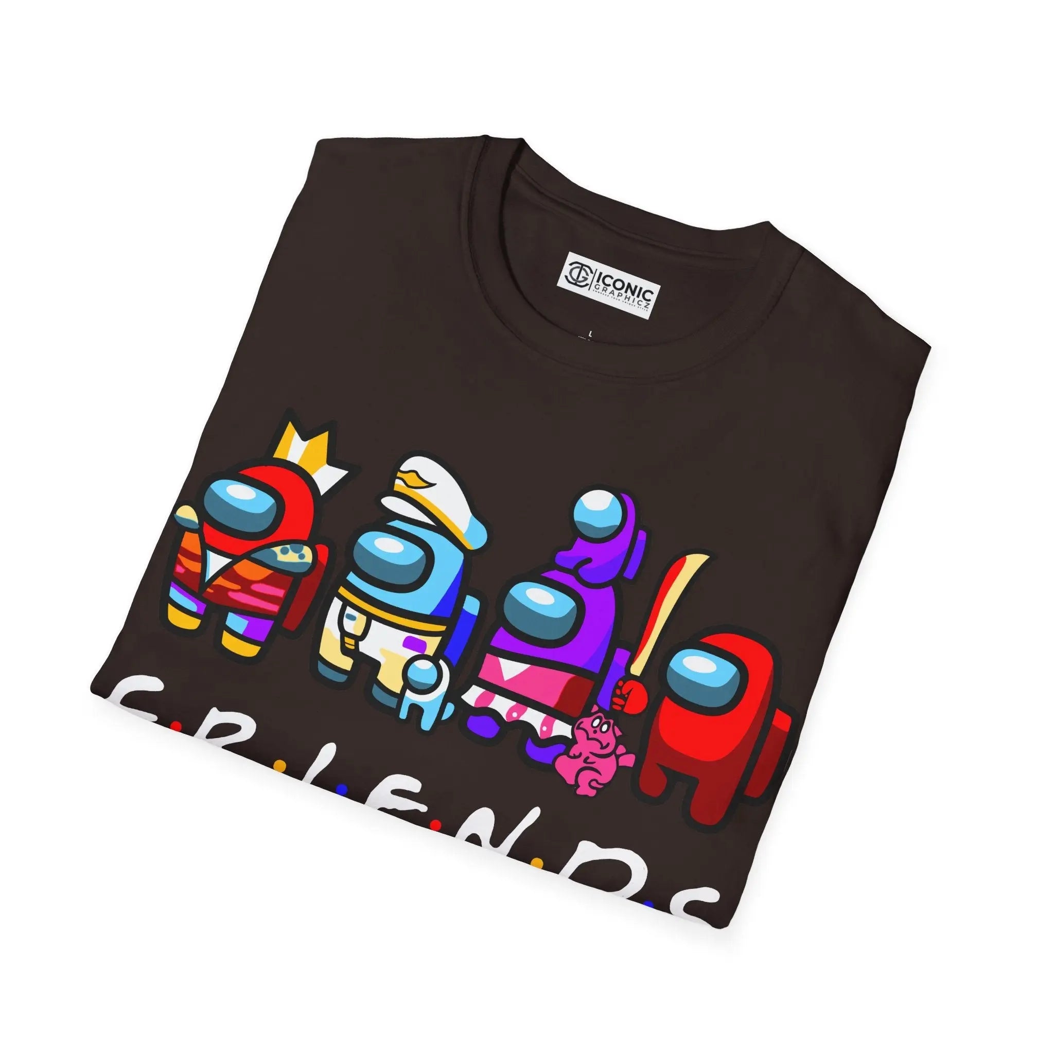 Among Us Friends T-Shirt Printify