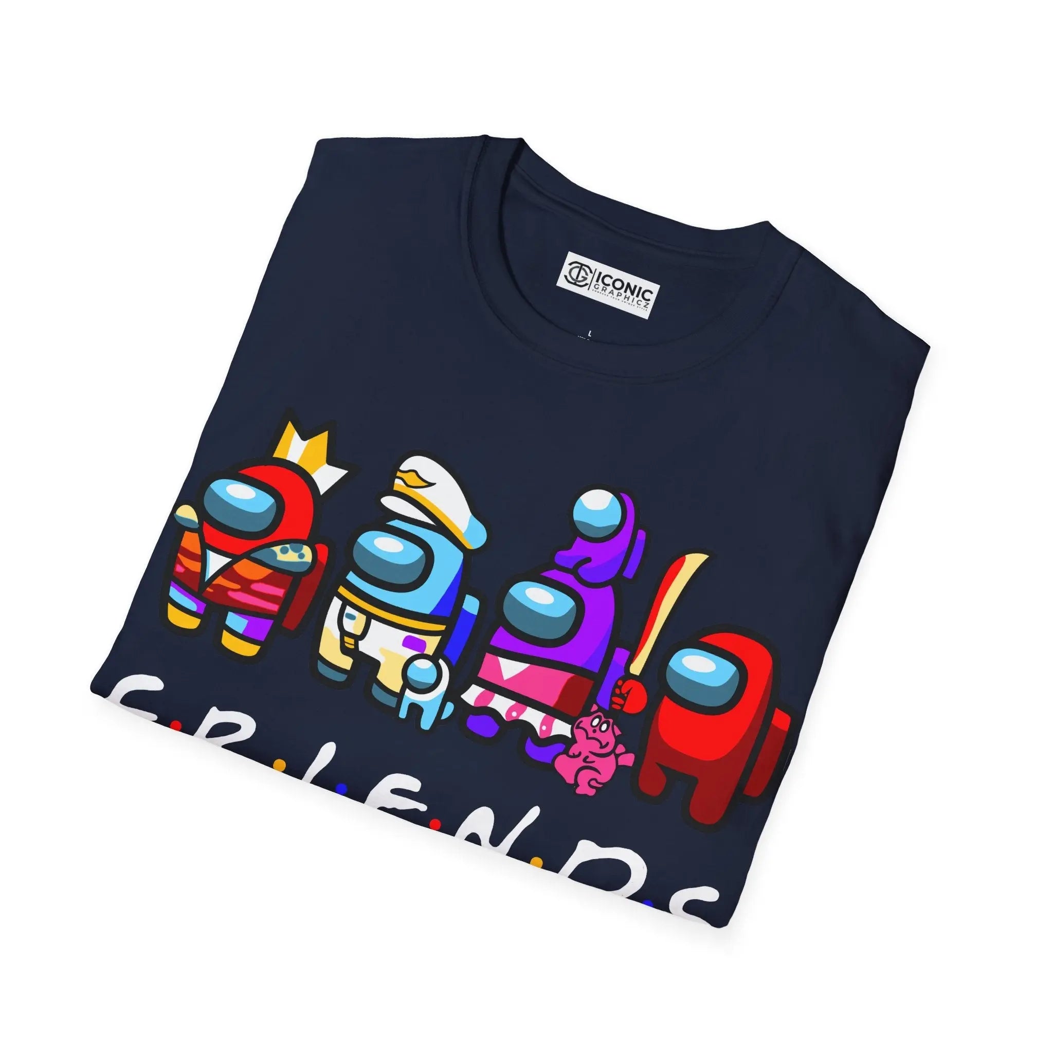Among Us Friends T-Shirt Printify