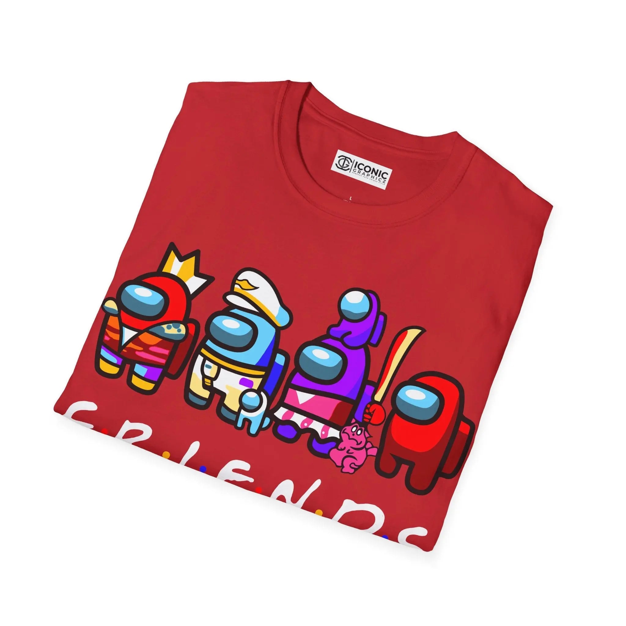 Among Us Friends T-Shirt Printify