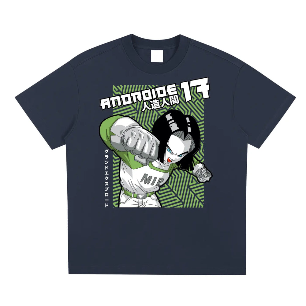 Android 17 Dragonball Super Sorona Quick-Dry Cooling T-shirt ODMPOD
