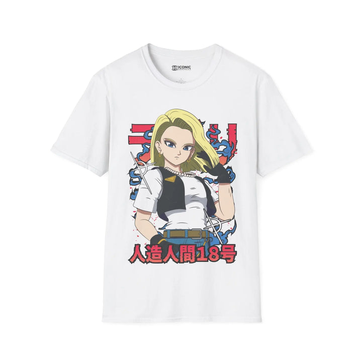 Android 18 Dragonball T-Shirt Printify