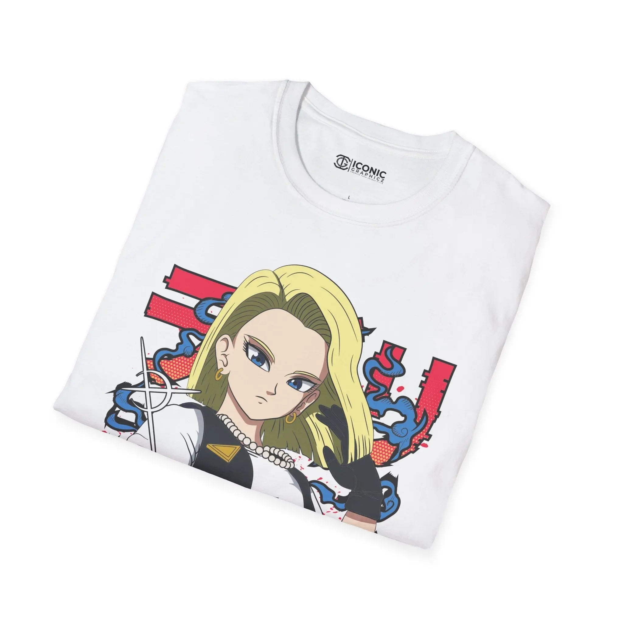 Android 18 Dragonball T-Shirt Printify