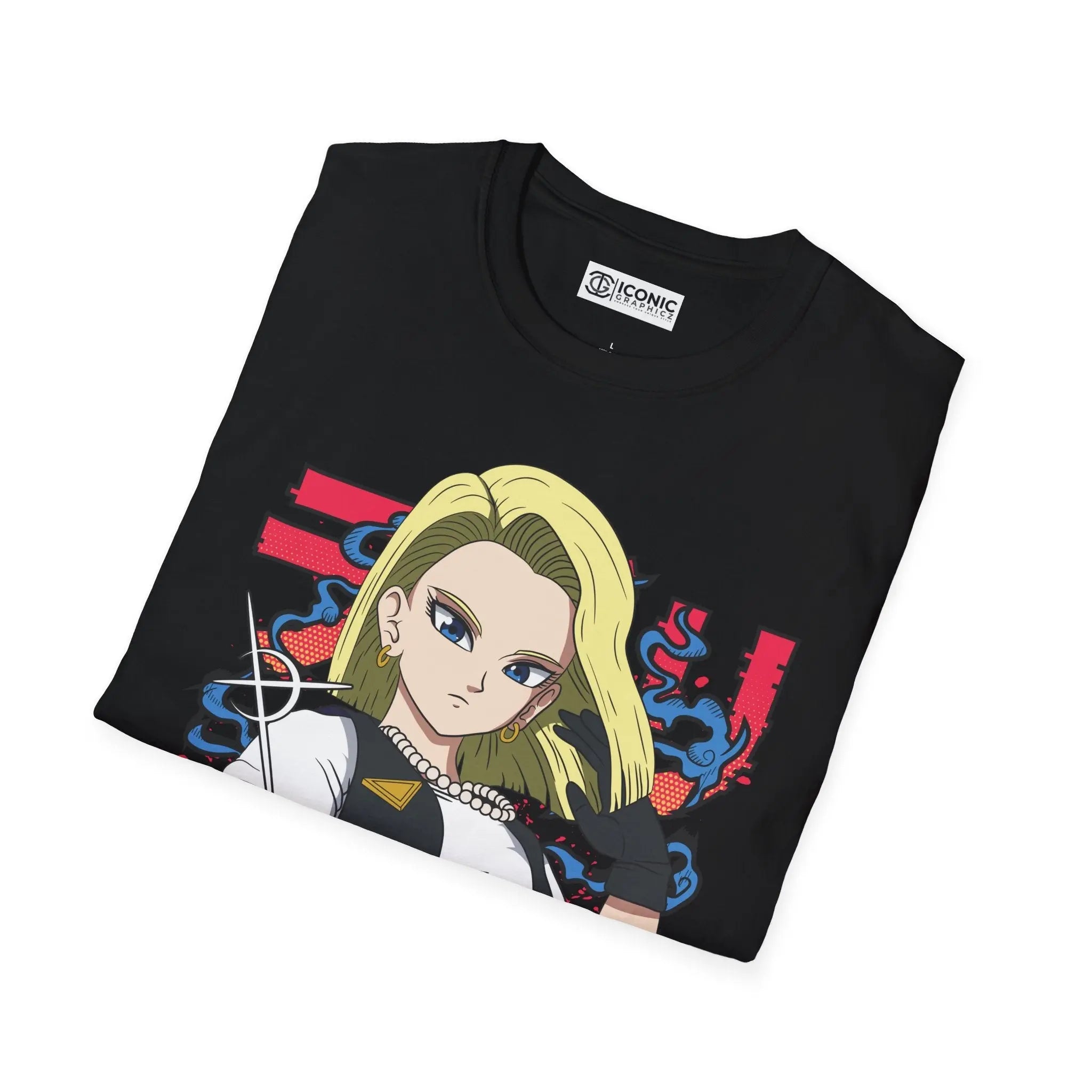 Android 18 Dragonball T-Shirt Printify