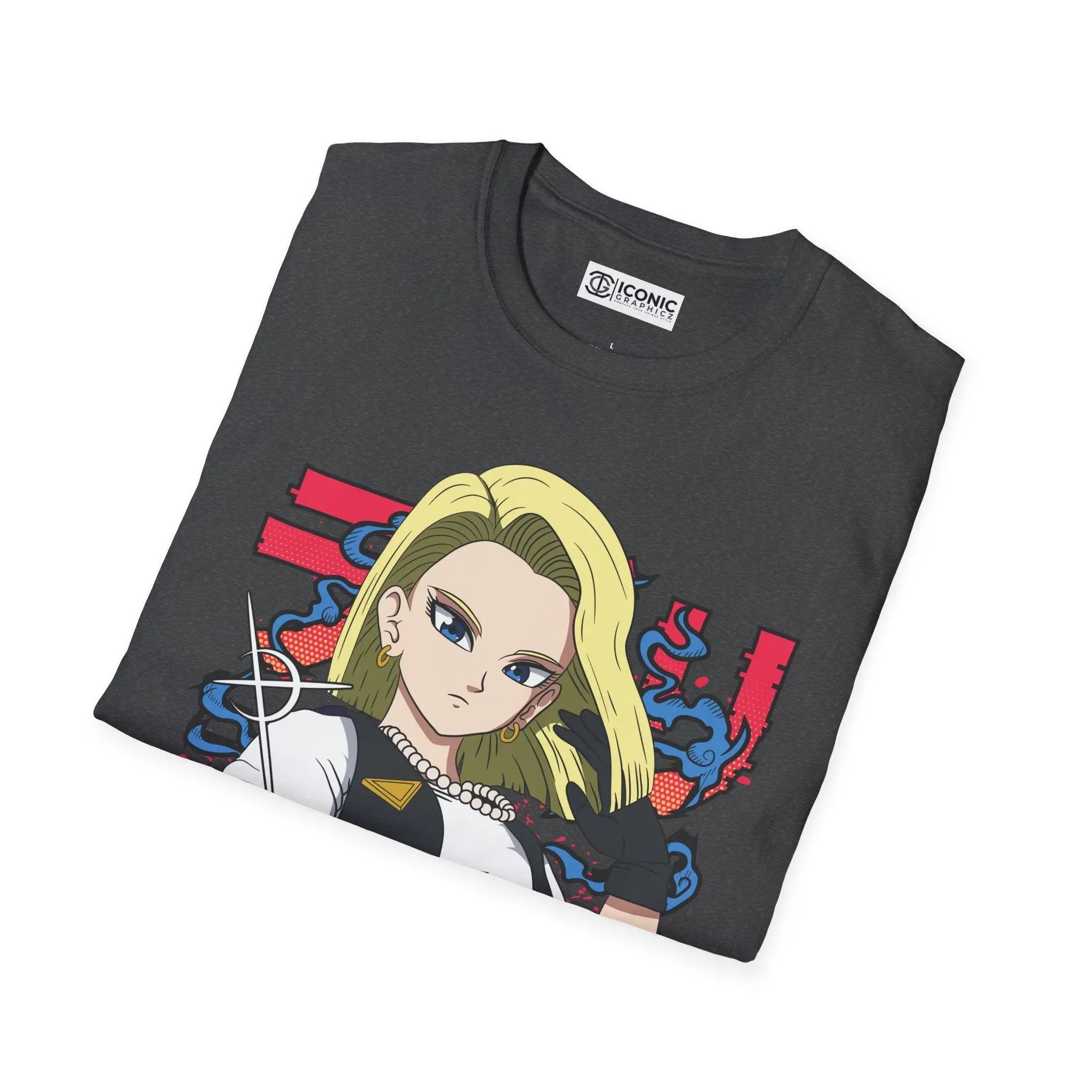 Android 18 Dragonball T-Shirt Printify