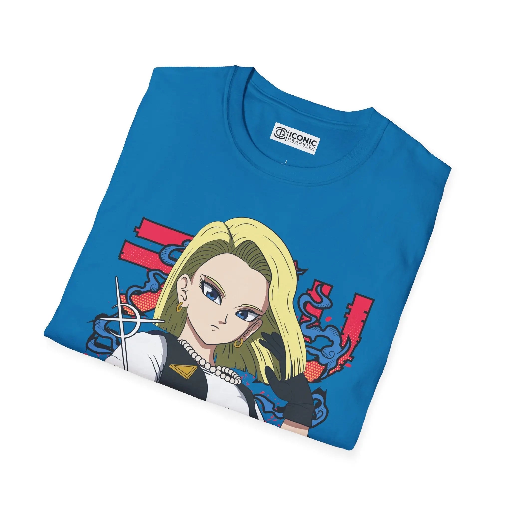 Android 18 Dragonball T-Shirt Printify