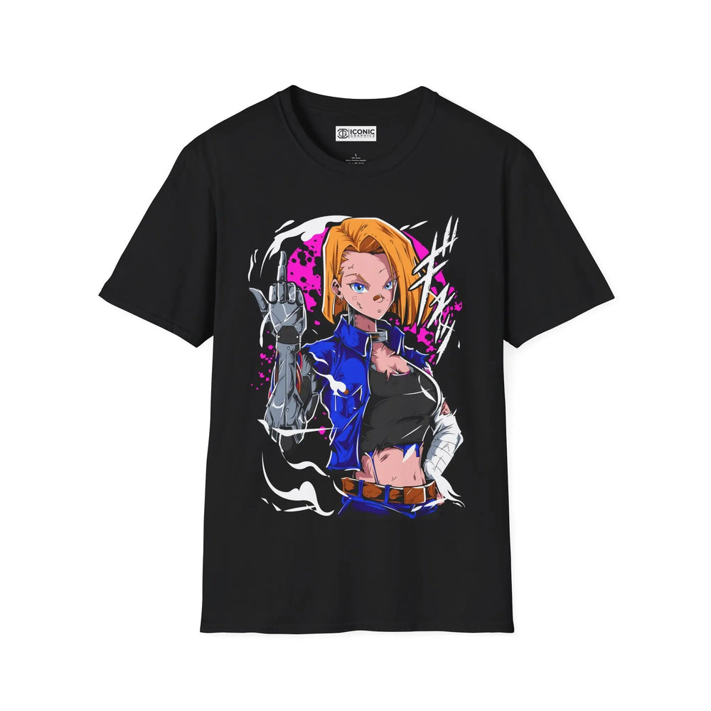 Android 18 Dragonball T-Shirt Printify