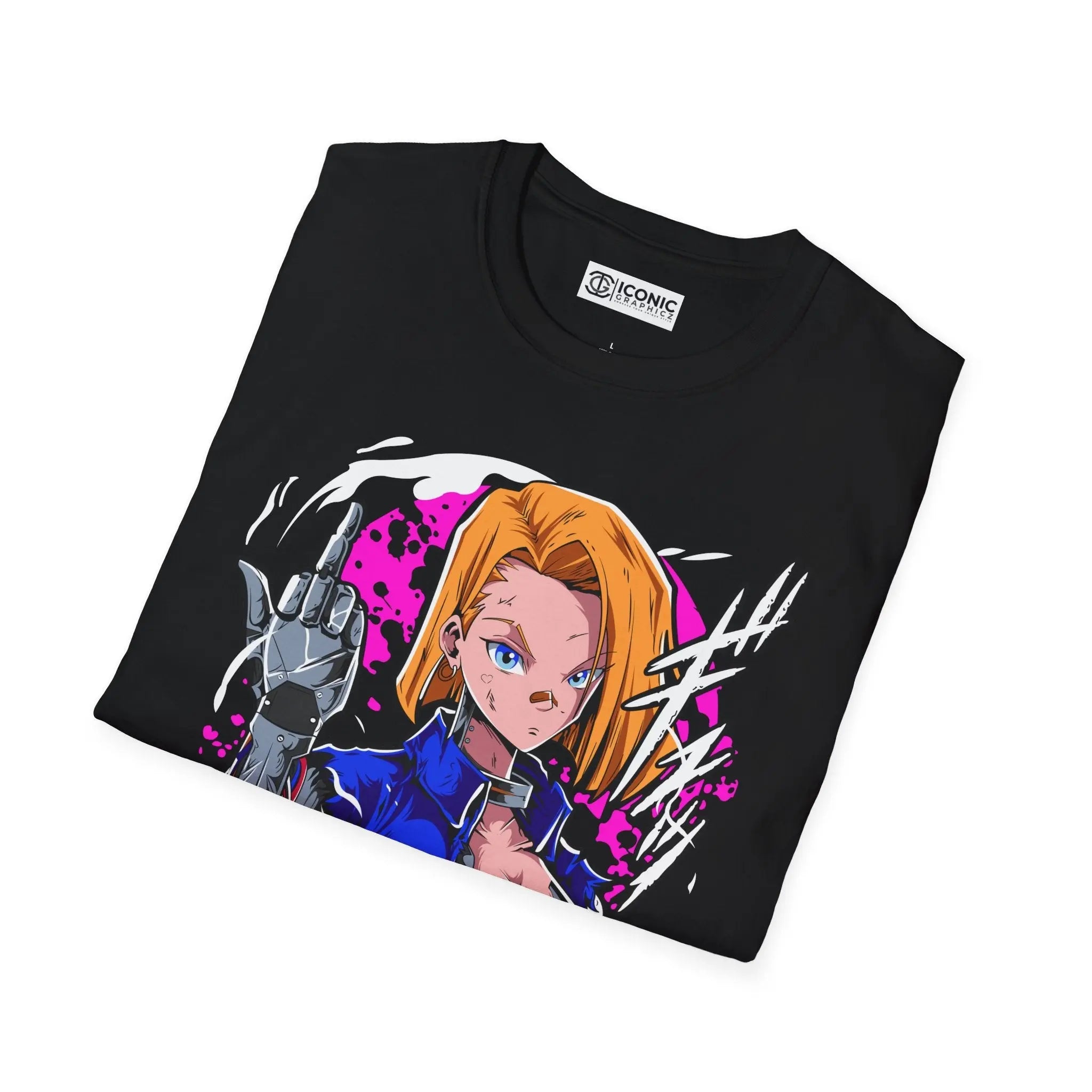 Android 18 Dragonball T-Shirt Printify