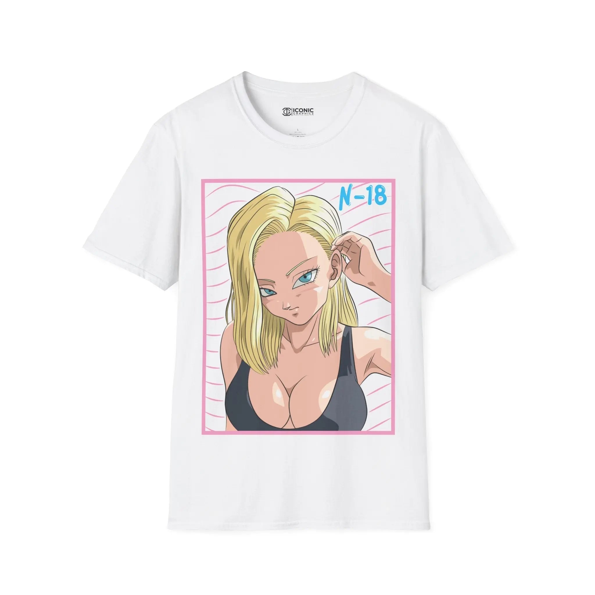 Android 18 Dragonball T-Shirt Printify