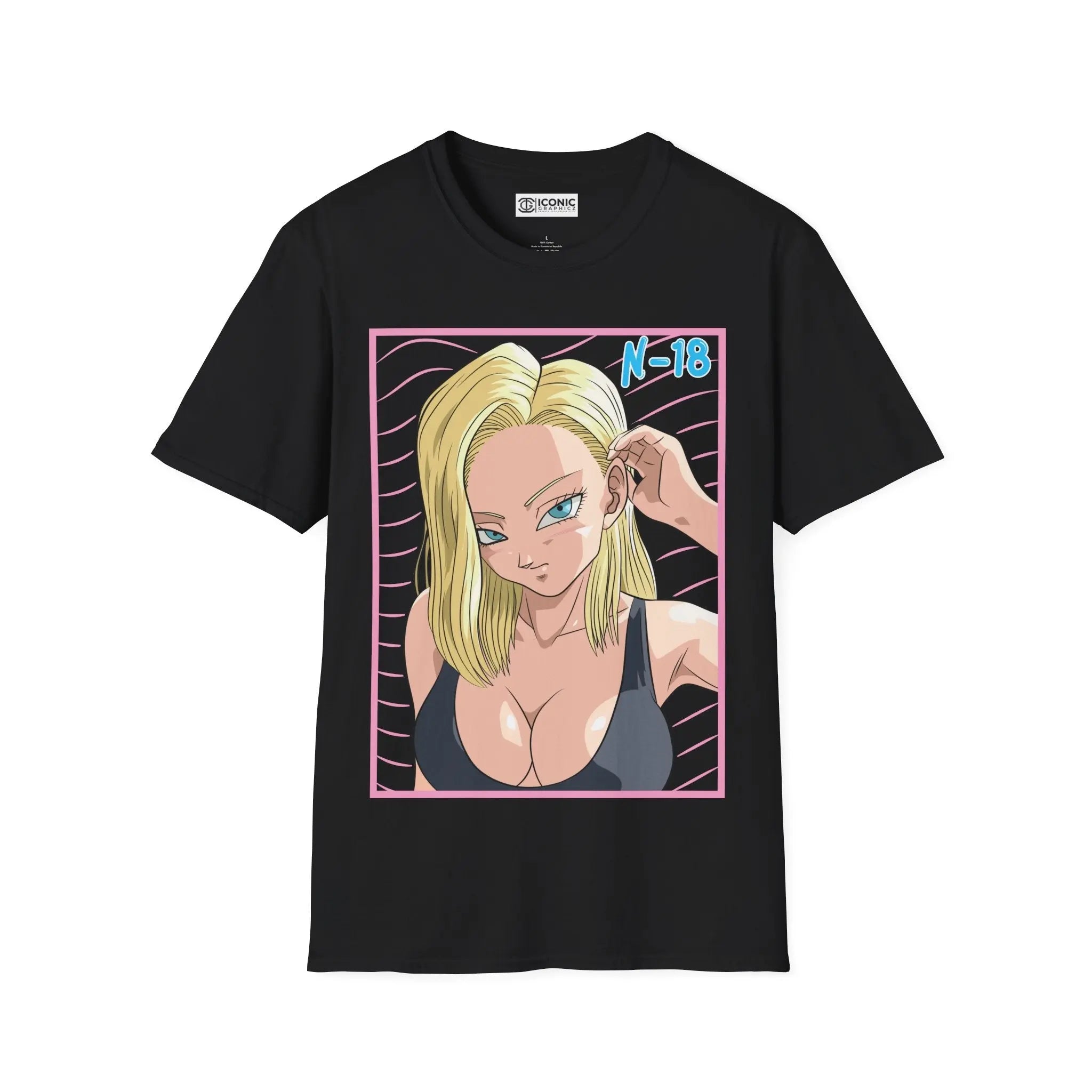 Android 18 Dragonball T-Shirt Printify
