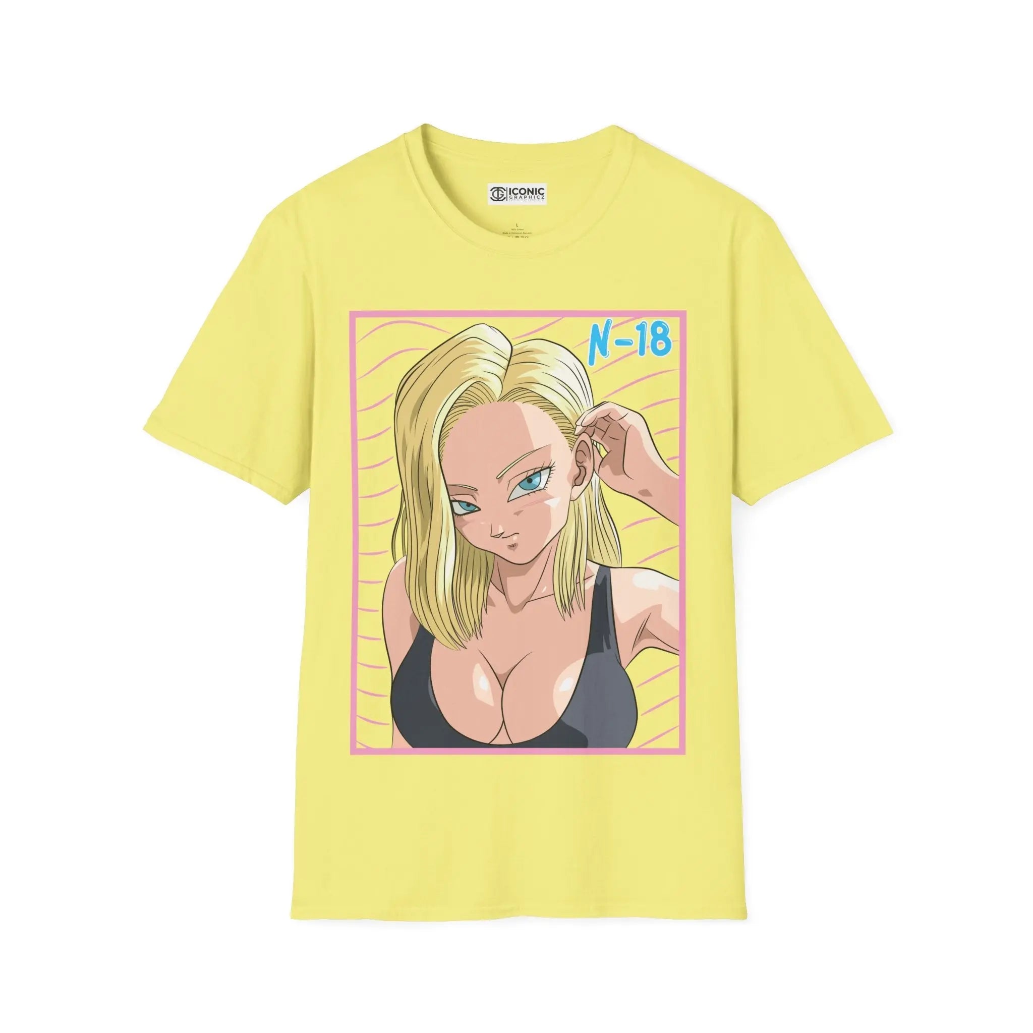 Android 18 Dragonball T-Shirt Printify